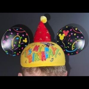 Mickey ears bday hat